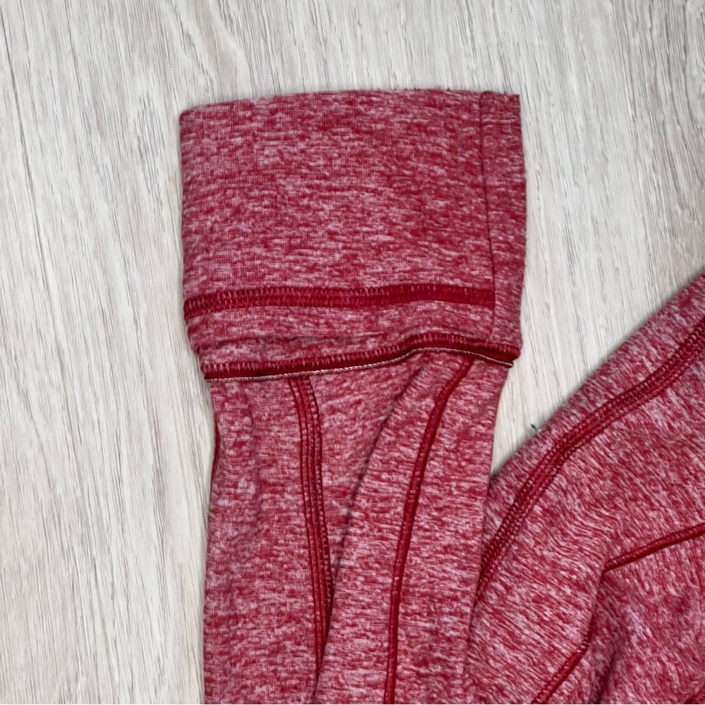 Lululemon Run Briskly 1/2 Zip Heathered Rulu Long Sleeve Pullover - Picture 9 of 10